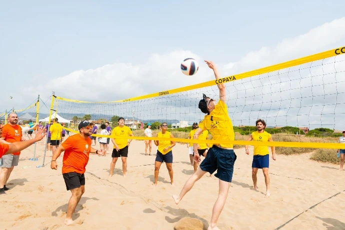 Torneo de voley para empresas Actividad Team building Corporativo