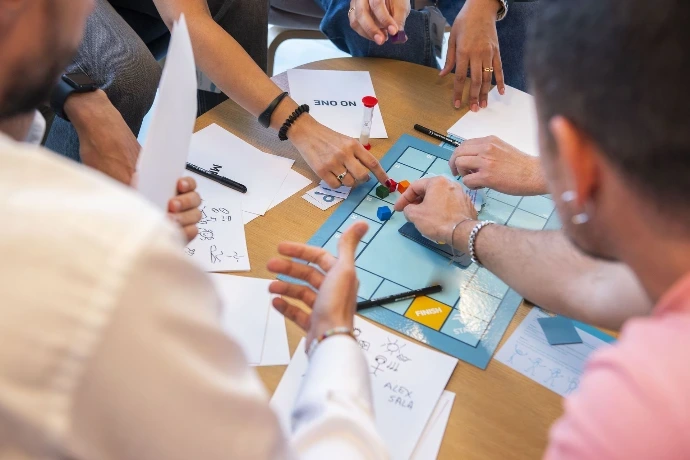 Actividad para conocerse compañeros empresa